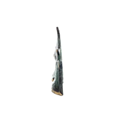 Kattskulptur par 9 cm helkroppsstaty Bronsprydnad, miniatyr Brons 2 - grifon.se 