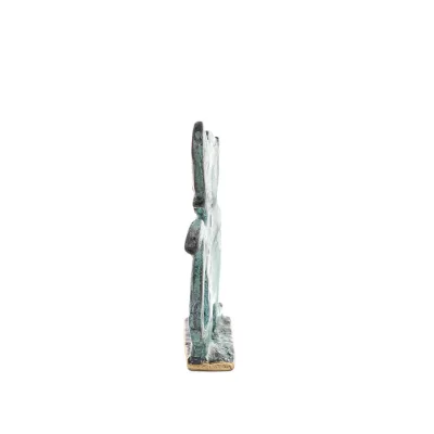 Katt Nya händer 7,5 cm Helkroppsstaty Brons Ornament Miniatyr Brons 2 - grifon.se 