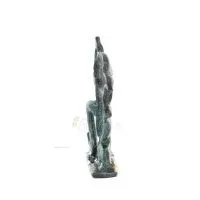 New Cross-legged Cat 7.5cm Full Body Statue Bronze Ornament Miniature Bronze 4 - grifon.se 