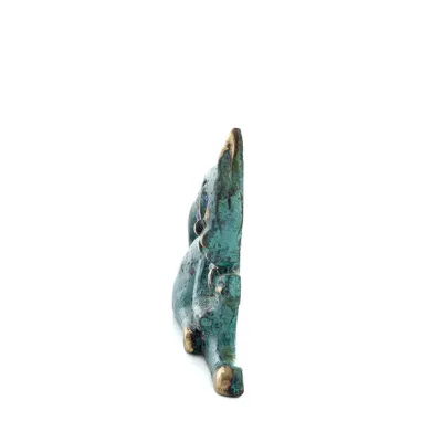 Cat Tail Sitting 6cm Full Body Statue Bronze Ornament, Miniature Bronze 2 - grifon.se 