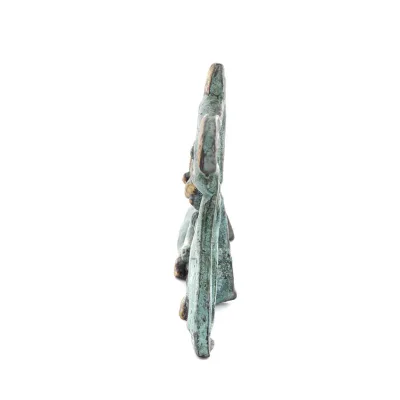Fluga par katt 7,5 cm helkroppsstaty Brons prydnad, miniatyr Brons 2 - grifon.se 