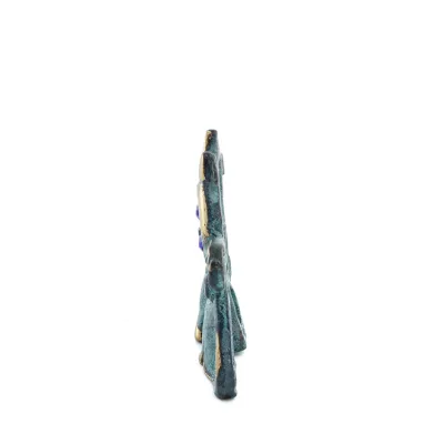 Cat Couple Mini 5cm Full Body Statue Bronze Ornament, Miniature Bronze 2 - grifon.se 