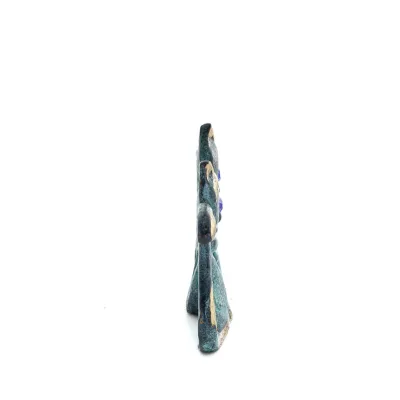 Cat Couple Mini 5cm Full Body Statue Bronze Ornament, Miniature Bronze 4 - grifon.se 