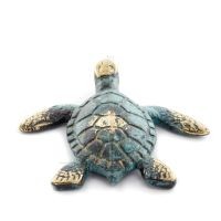 Loggerhead turtle 7x7cm Full body statue Bronze decoration Bronze 2 - grifon.se 
