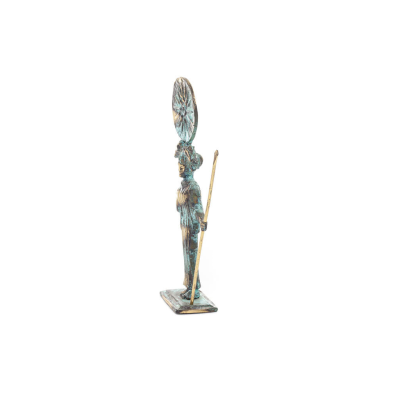 Warrior with a spear and the emblem of Vergina 20x8cm Full length statue Bronze decorative Bronze 2 - grifon.se 