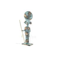 Warrior with a spear and the emblem of Vergina 20x8cm Full length statue Bronze decorative Bronze 4 - grifon.se 