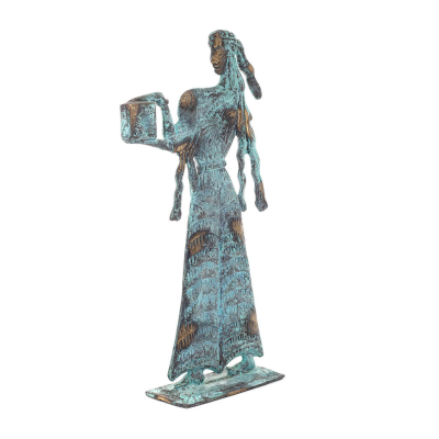 Pandora: The Cause of All Evil Like Eve 22x11cm Full Body Statue Bronze Ornament Bronze 3 - grifon.se 