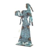 Pandora: The Cause of All Evil Like Eve 22x11cm Full Body Statue Bronze Ornament Bronze 4 - grifon.se 
