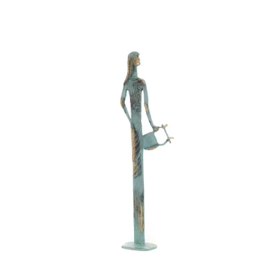 Apollo, the god of music, light, and protector of the arts in two designs, Full-body bronze decorative statue Bronze 4 - grifon.