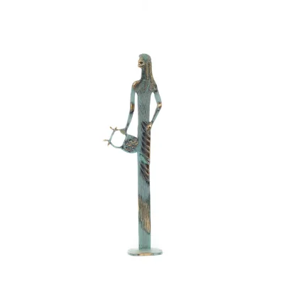 Apollo, the god of music, light, and protector of the arts in two designs, Full-body bronze decorative statue Bronze 6 - grifon.
