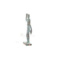 Dionysus: The god of wine and revelry. 23x8cm Full body statue Bronze decoration, ancient Greece Bronze 2 - grifon.se 