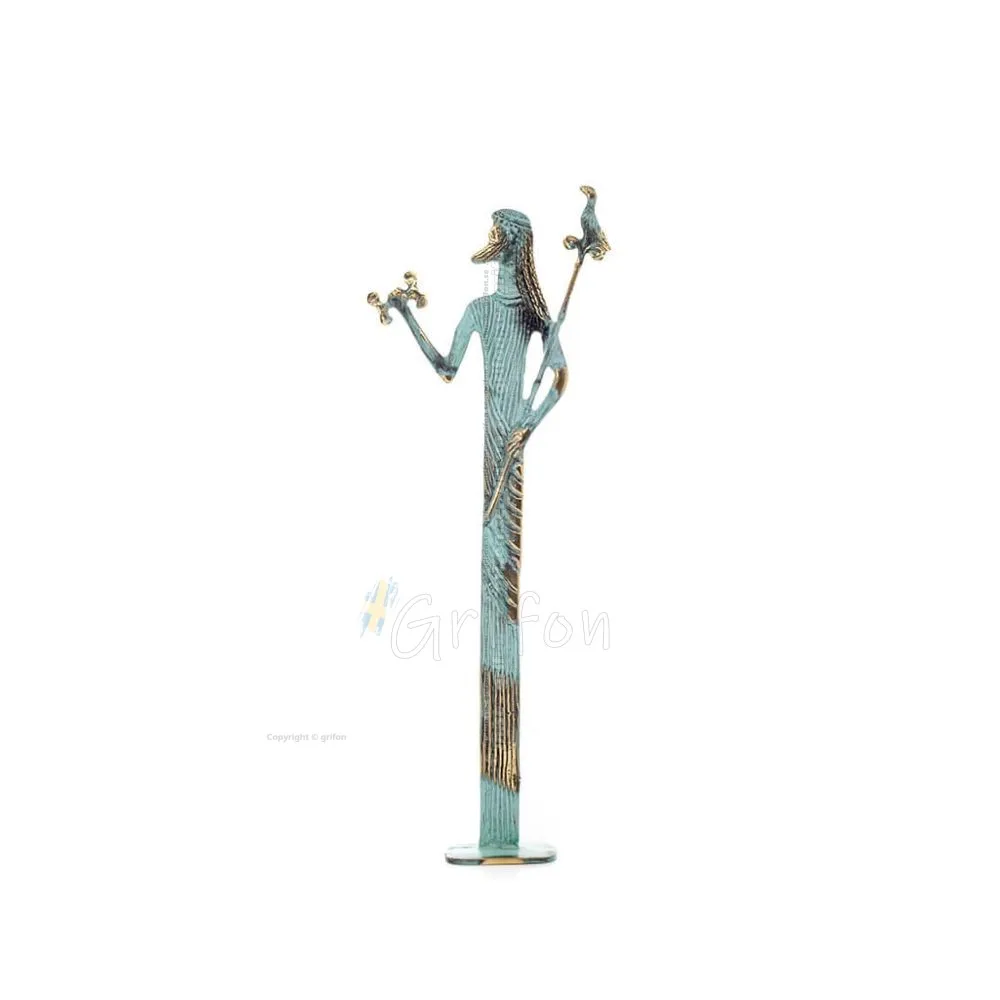 Zeus eller Zeus: himlens gud, blixt, lag, åska, ordning, 38x14 cm helkroppsstaty bronsprydnad Brons 1 - grifon.se 