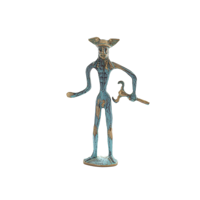 Hermes: The Messenger of the Gods, 14x8cm helkroppsstaty Brons Ornament, antikens Grekland Brons 1 - grifon.se 
