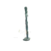 Asclepius: The God of Medicine, 13cm Full Body Statue Bronze Ornament, Ancient Greece Bronze 3 - grifon.se 