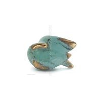 MiniatyrfÃ¥gel 4x8cm helkroppsstaty Brons Dekorativ Modern Brons 1 - grifon.se 