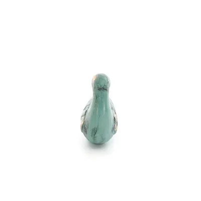 Miniatyrfågel 6x8cm helkroppsstaty Brons Dekorativ Modern Brons 4 - grifon.se 