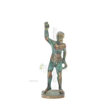Staty 19x7 cm helkroppsstaty brons, modern dekorativ Brons 1 - grifon.se 