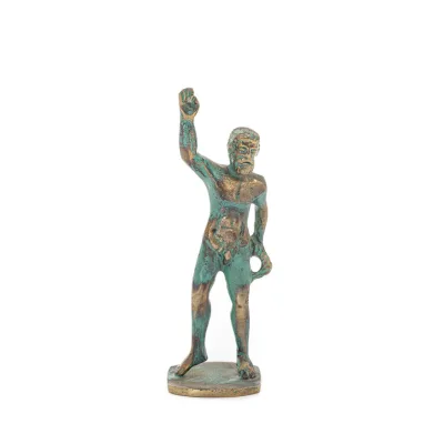 Staty 19x7 cm helkroppsstaty brons, modern dekorativ Brons 1 - grifon.se 