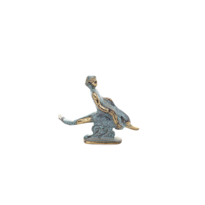 Dolphin child: symbol of freedom, joy, strength, harmony 8x10cm Bronze decoration Bronze 1 - grifon.se 