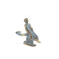 Dolphin child: symbol of freedom, joy, strength, harmony 8x10cm Bronze decoration Bronze 2 - grifon.se 