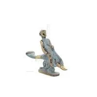 Dolphin child: symbol of freedom, joy, strength, harmony 8x10cm Bronze decoration Bronze 2 - grifon.se 