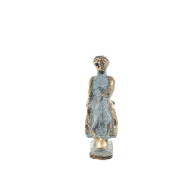 Dolphin child: symbol of freedom, joy, strength, harmony 8x10cm Bronze decoration Bronze 3 - grifon.se 