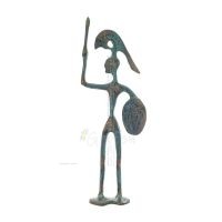 Achilles: the Invulnerable Warrior and King of the Myrmidons 24cm Full Body Statue Bronze Ornament, Ancient Greece Bronze 1 - gr