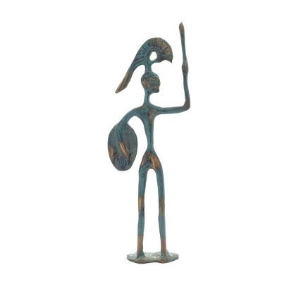 Achilles: the Invulnerable Warrior and King of the Myrmidons 24cm Full Body Statue Bronze Ornament, Ancient Greece Bronze 5 - gr