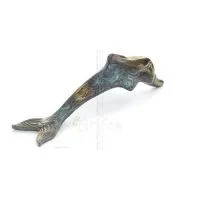 Delfin: symbol för frihet, glädje, styrka, harmoni 5x18cm Helkroppsstaty Bronsdekoration Brons 3 - grifon.se 
