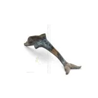 Delfin: symbol för frihet, glädje, styrka, harmoni 3x14cm Helkroppsstaty Bronsdekoration Brons 2 - grifon.se 