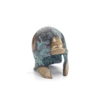 Huvudbonad, frÃ¥n antikens och medeltida minisoldater, bronsdekoration, antikens Grekland Brons 6 - grifon.se 