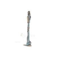 Apollo or Apollonas, the god of music, light, and protector of the arts, n3 23x8cm Full-body statue, Bronze decorative Bronze 5 