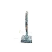 Owl: the sacred bird, symbol of wisdom, prudence, 10cm Full body statue Bronze ornament Bronze 3 - grifon.se 
