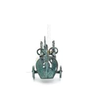 Chariot with Achilles: War Horses or Horse Races and the Invulnerable Warrior 13x10cm Brons Ornament Brons 2 - grifon.se 