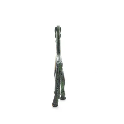 Bucephalus, the horse of Alexander the great, symbolizes undivided friendship, 12cm, statuette with base, Bronze decoration Bron