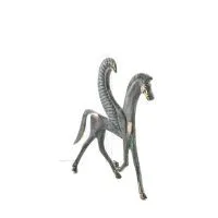 Pegasus, symbol för frihet, energi och inspiration, 11 cm, statyett med bas, dekorativ brons Brons 4 - grifon.se 
