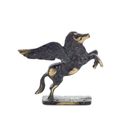 Pegasus, symbol of freedom, energy and inspiration, 9cm, statuette with base, Bronze decorative Bronze 3 - grifon.se 