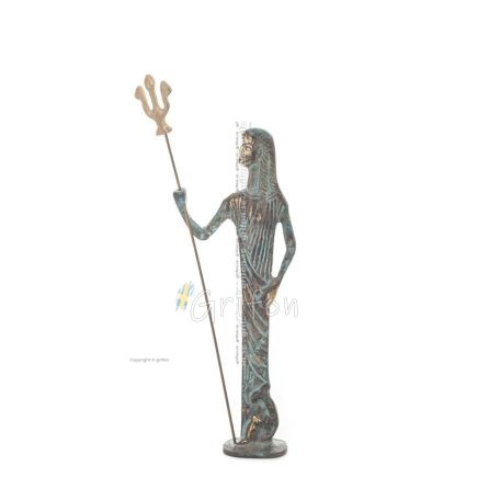 Poseidon: The God of the Sea, Earthquakes, Earth, Storms and Words a 25.5x10cm Full Body Statue Bronze Ornament Bronze 1 - grifo
