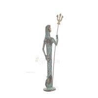 Poseidon: The God of the Sea, Earthquakes, Earth, Storms and Words a 25.5x10cm Full Body Statue Bronze Ornament Bronze 3 - grifo