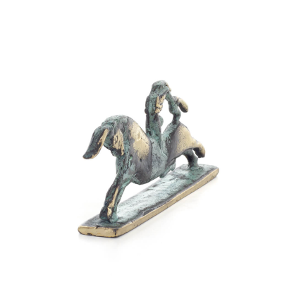 Bullfighting, competition in the Minoan civilization 6x13cm Full body statue Bronze decorative Bronze 5 - grifon.se 