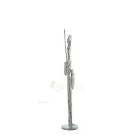 Athena or Athana or Athene: The goddess of wisdom 23cm with a spear, helmet, and shield with an owl Full-body statue Bronze Bron