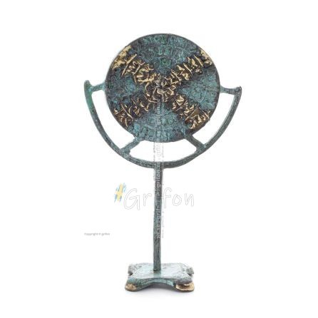 Phaistos Disc: The Unsolved Mystery, 15cm Bronze Ornament, Minoan Civilization, Ancient Greece Bronze 1 - grifon.se 