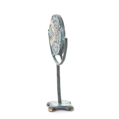 Phaistos Disc: The Unsolved Mystery, 15 cm bronsprydnad, minoisk civilisation, antikens Grekland Brons 3 - grifon.se 