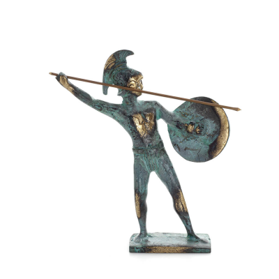 Leonidas: The King of Sparta 15x12cm helkroppsstaty Brons Ornament, antikens Grekland Brons 1 - grifon.se 