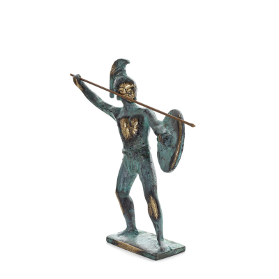 Leonidas: The King of Sparta 15x12cm helkroppsstaty Brons Ornament, antikens Grekland Brons 2 - grifon.se 