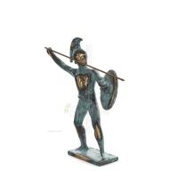 Leonidas: The King of Sparta 15x12cm Full Body Statue Bronze Ornament, Ancient Greece Bronze 2 - grifon.se 