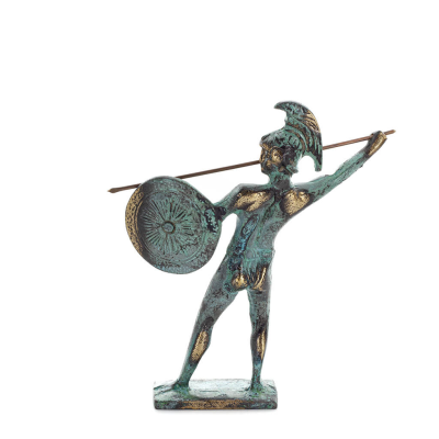 Leonidas: The King of Sparta 15x12cm Full Body Statue Bronze Ornament, Ancient Greece Bronze 4 - grifon.se 