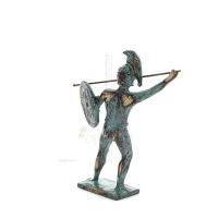 Leonidas: The King of Sparta 15x12cm Full Body Statue Bronze Ornament, Ancient Greece Bronze 5 - grifon.se 