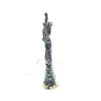 Snake Goddess, Fertility Goddess 19cm Bronze, Full Body Statue Bronze Ornament, Minoan Civilization, Ancient Greece Bronze 3 - g