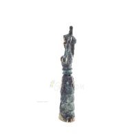Snake Goddess, Fertility Goddess 13cm Brons, Helkroppsstaty Brons Ornament, Minoisk Civilisation, Antika Grekland Brons 3 - grif